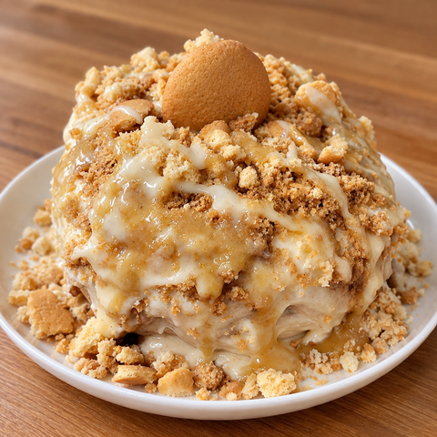 Banana Pudding Cinnamon Rolls